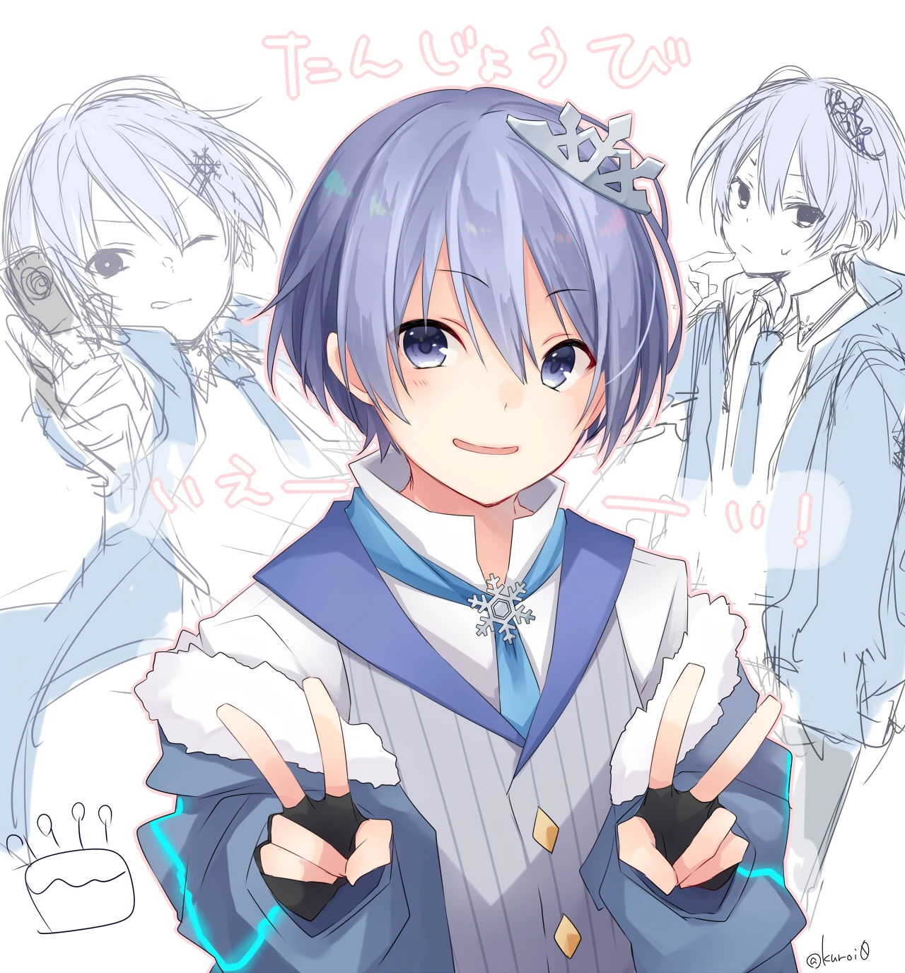 2021 Birthday Commemoration<br>by [https://twitter.com/kuroi0/status/1364256399560036358 Kuroi]