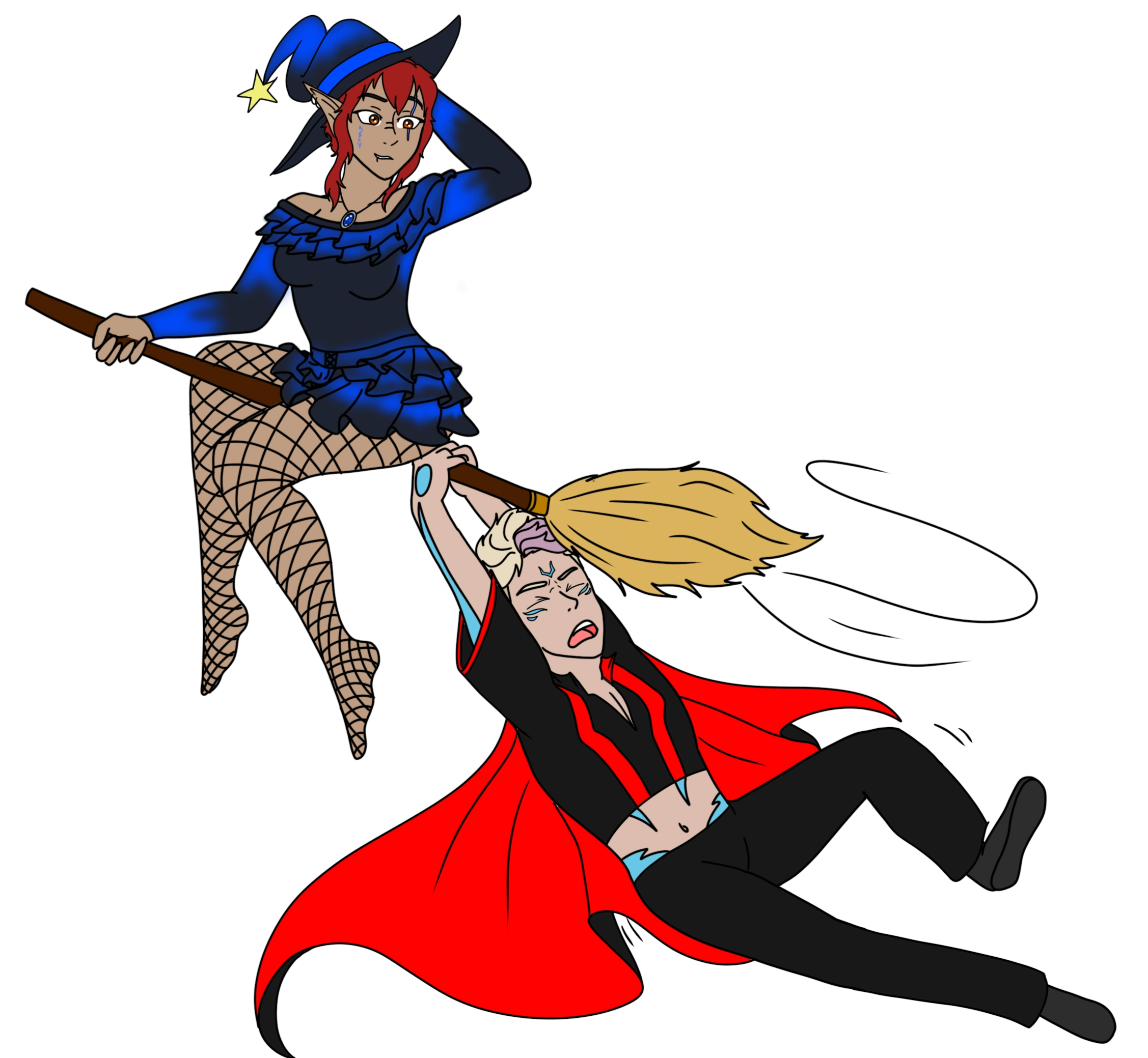 Halloween Afress TD Fanart by WysteriaBlayke