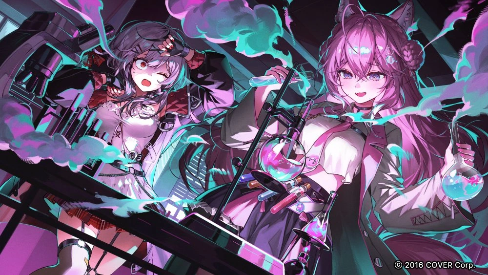 HoloX's 3rd Anniversary 3D Live Illustration by SYAGAMU