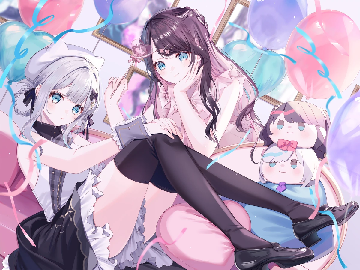 Kaga Sisters by [https://x.com/z3_cut/status/1789853912595407128 Misumi]