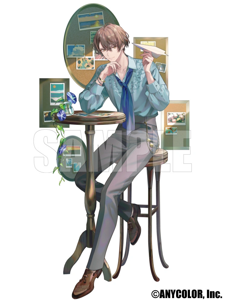 ART OF NIJISANJI Goods Illustration<br>by Komichi Sako