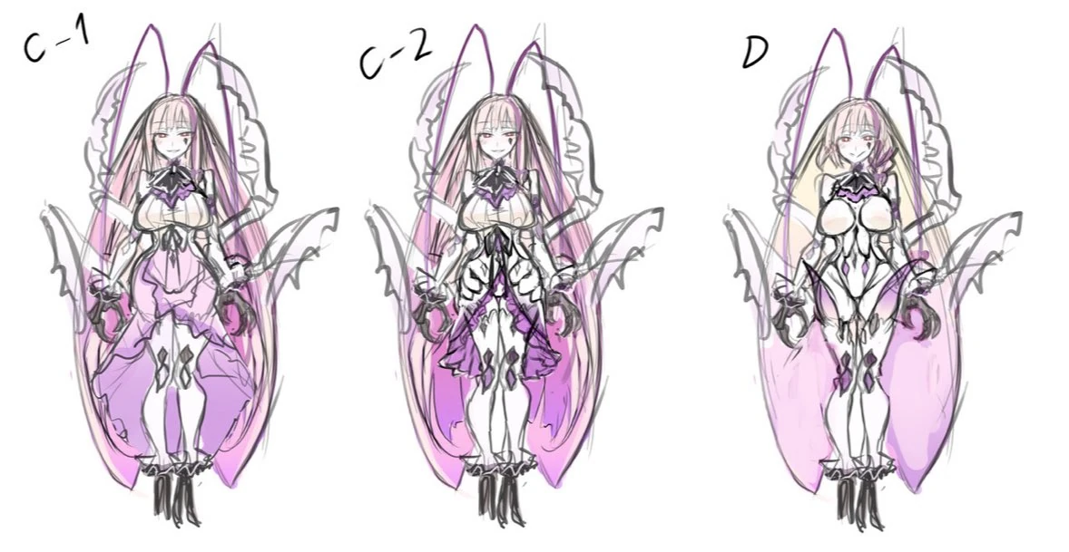 Early Concept Art by Kenkou Cross