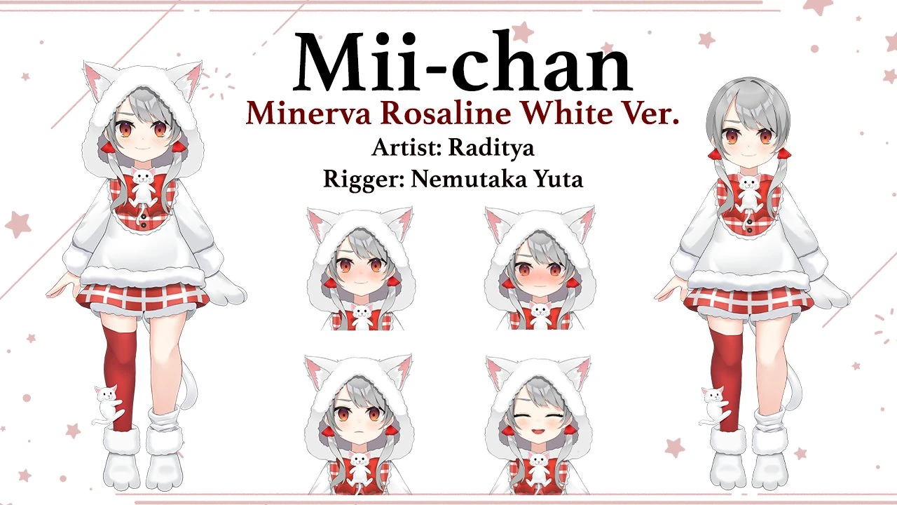2nd model - Whiter ver "Mii-chan"