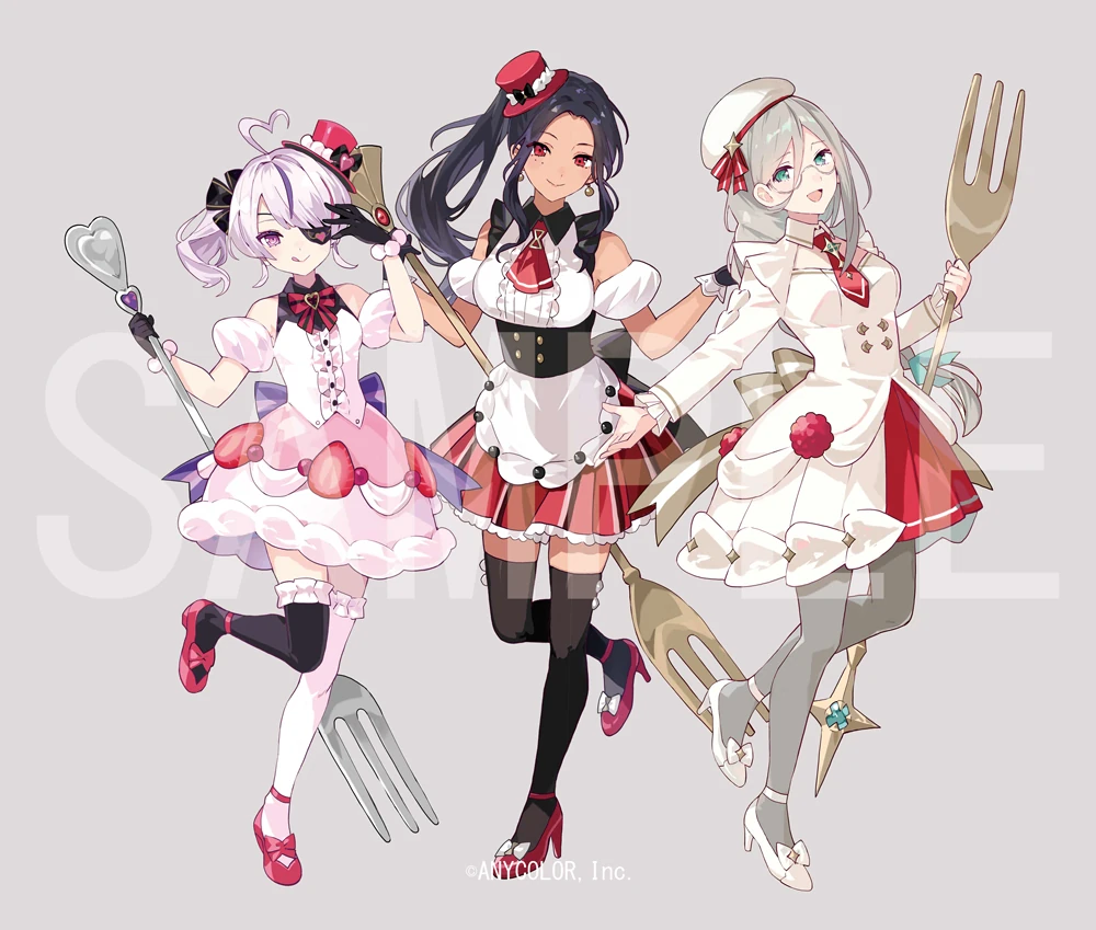 NIJISANJI EN Confectionery Illustration by Tobi