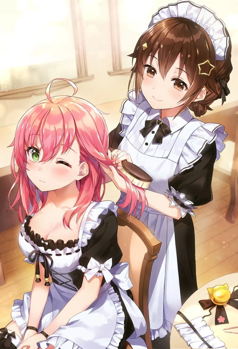 Sakura Miko and Tokino Sora by Ordan