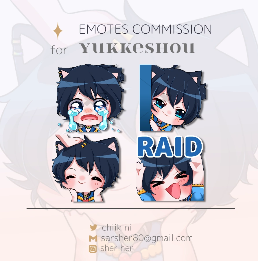 Emotes by chiikini