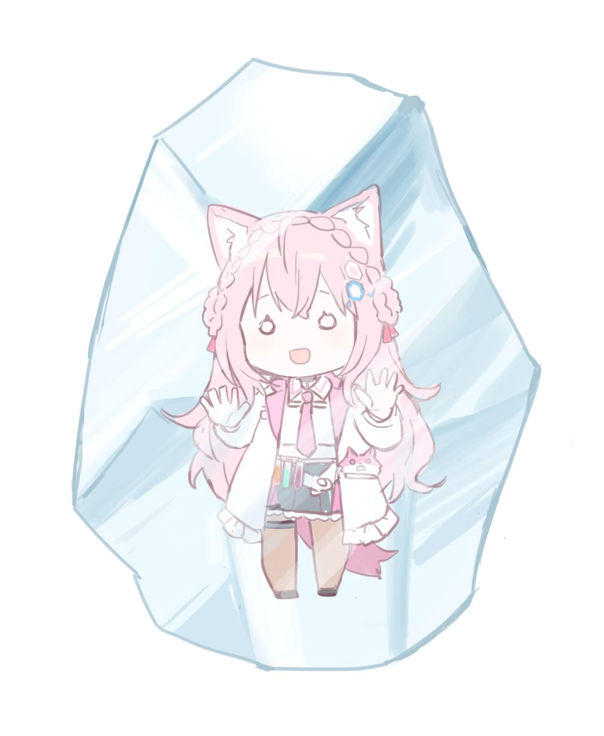 Koyori during her restriction on Twitter by Momoco