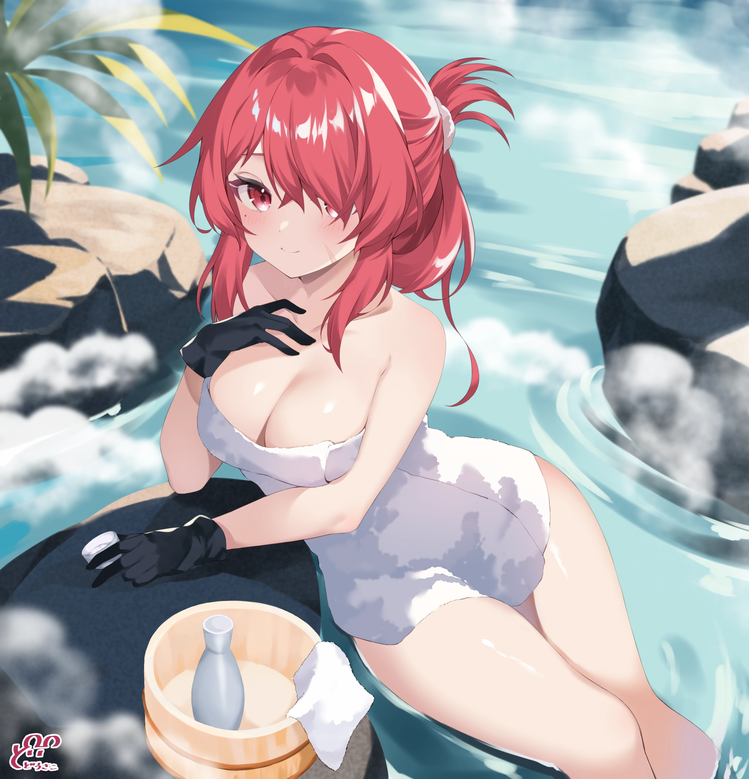 Original illustration by @genshin_ddkdk (long hair)