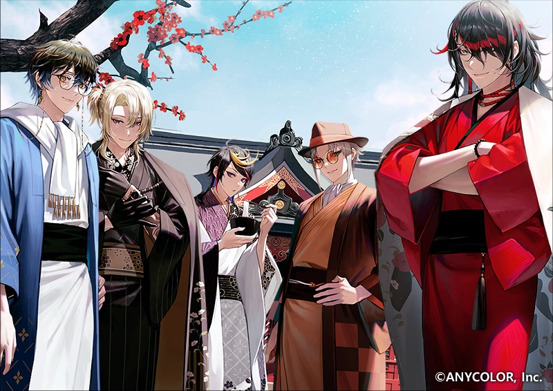 Luxiem New Year 2022 Goods illustration by Cova