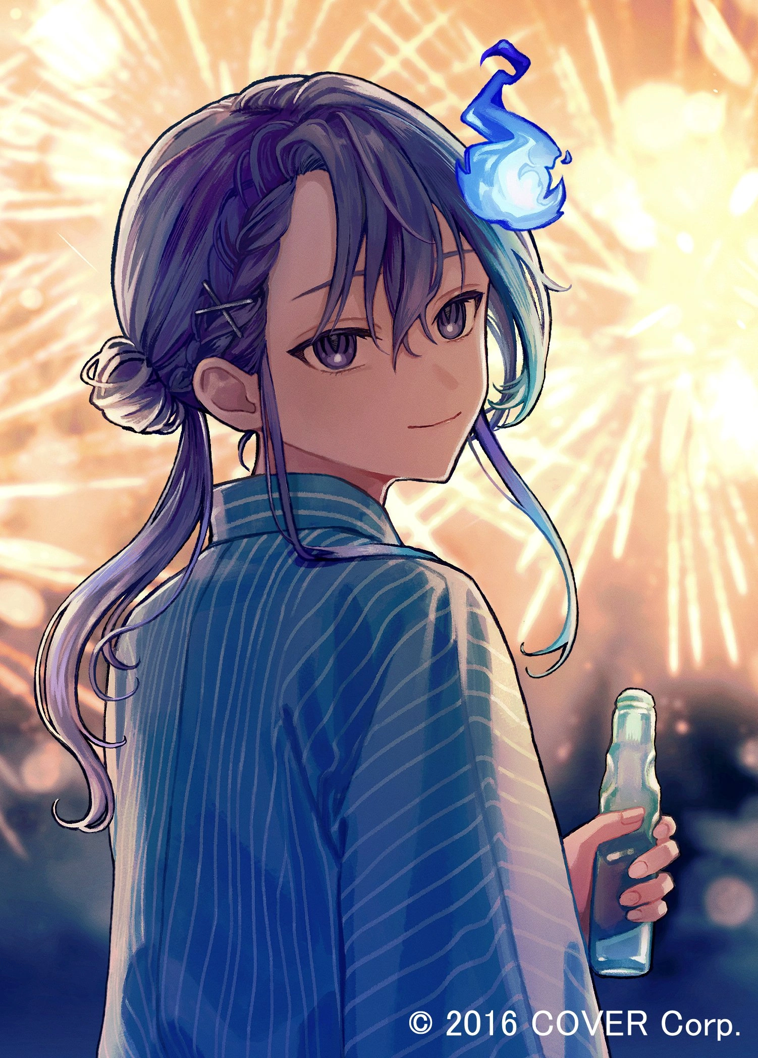 Fire◎Flower (Sparkler Ver.) Cover Illustration by Fuyuu