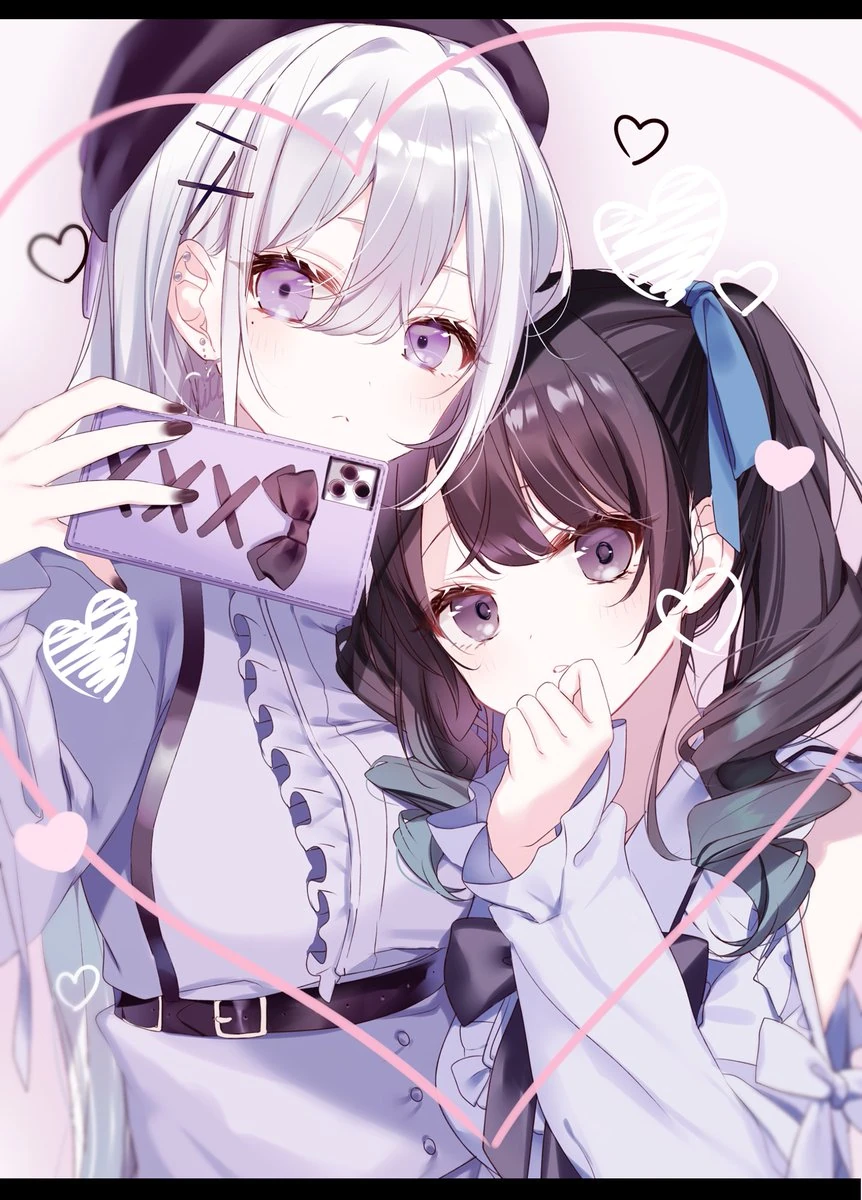 YuriTube 6 Fanbook Cover Illustration<br>by Misumi