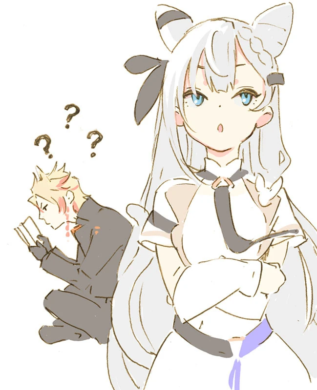 Axel and Zeta by pako