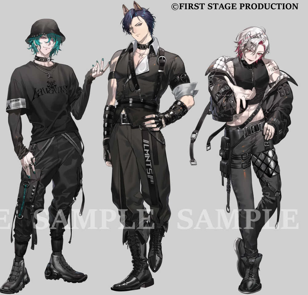 Lamentus Black Flame Cover Illustration<br>by YSK