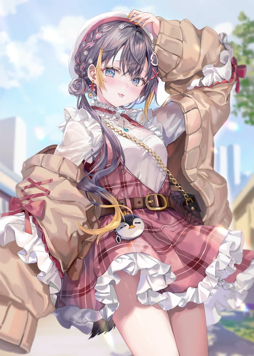 zuttoღo Spring Outfit Illustration<br>by Momoco