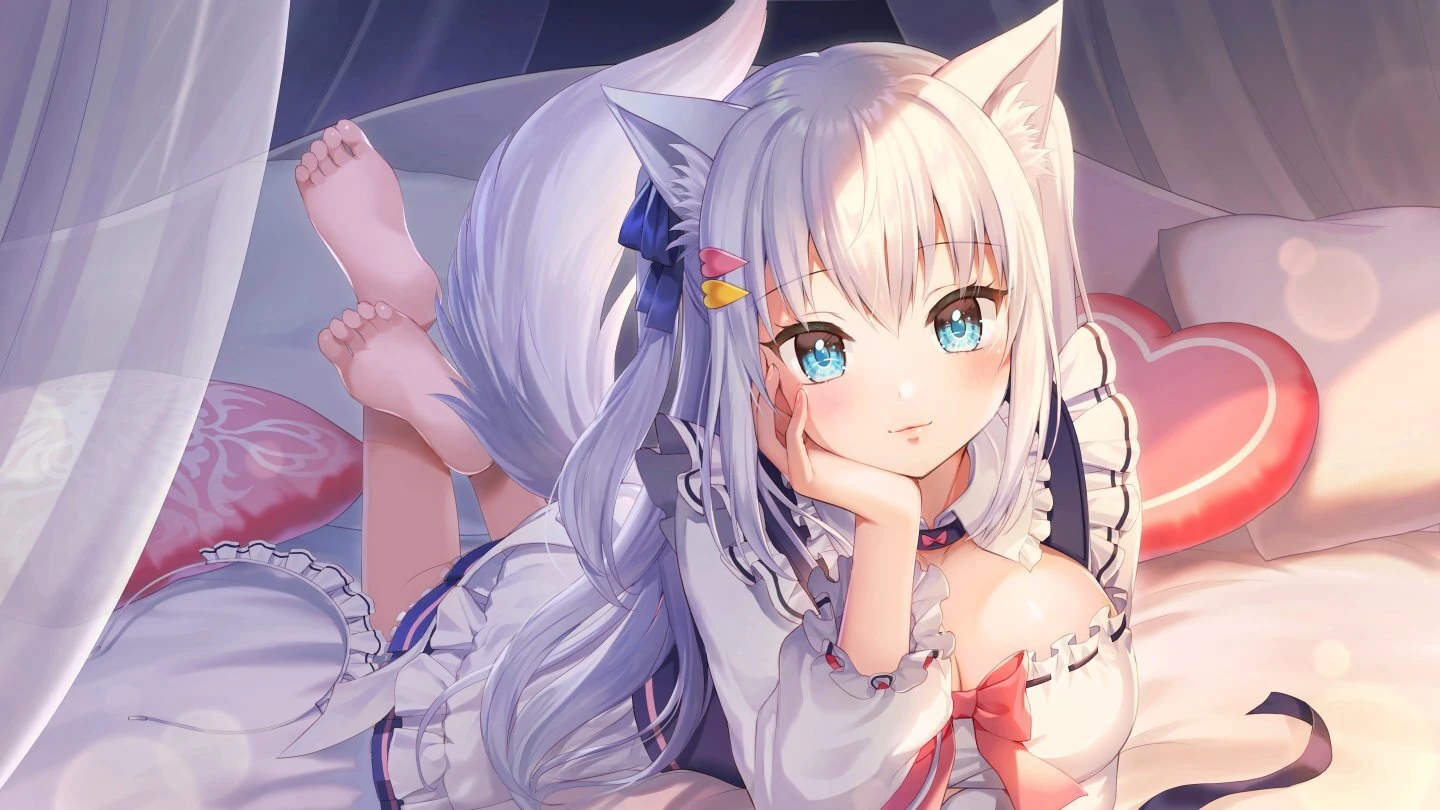Late-night Binaural Sleep Induction ASMR Illustration<br>by Momoshiki