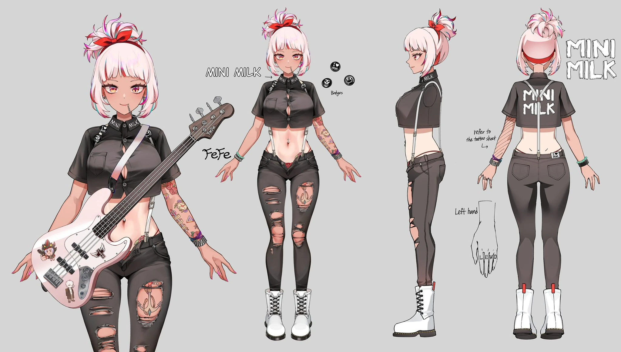 FeFe's Mini Milk design debuted Oct 2 2023, by FoxyReine
