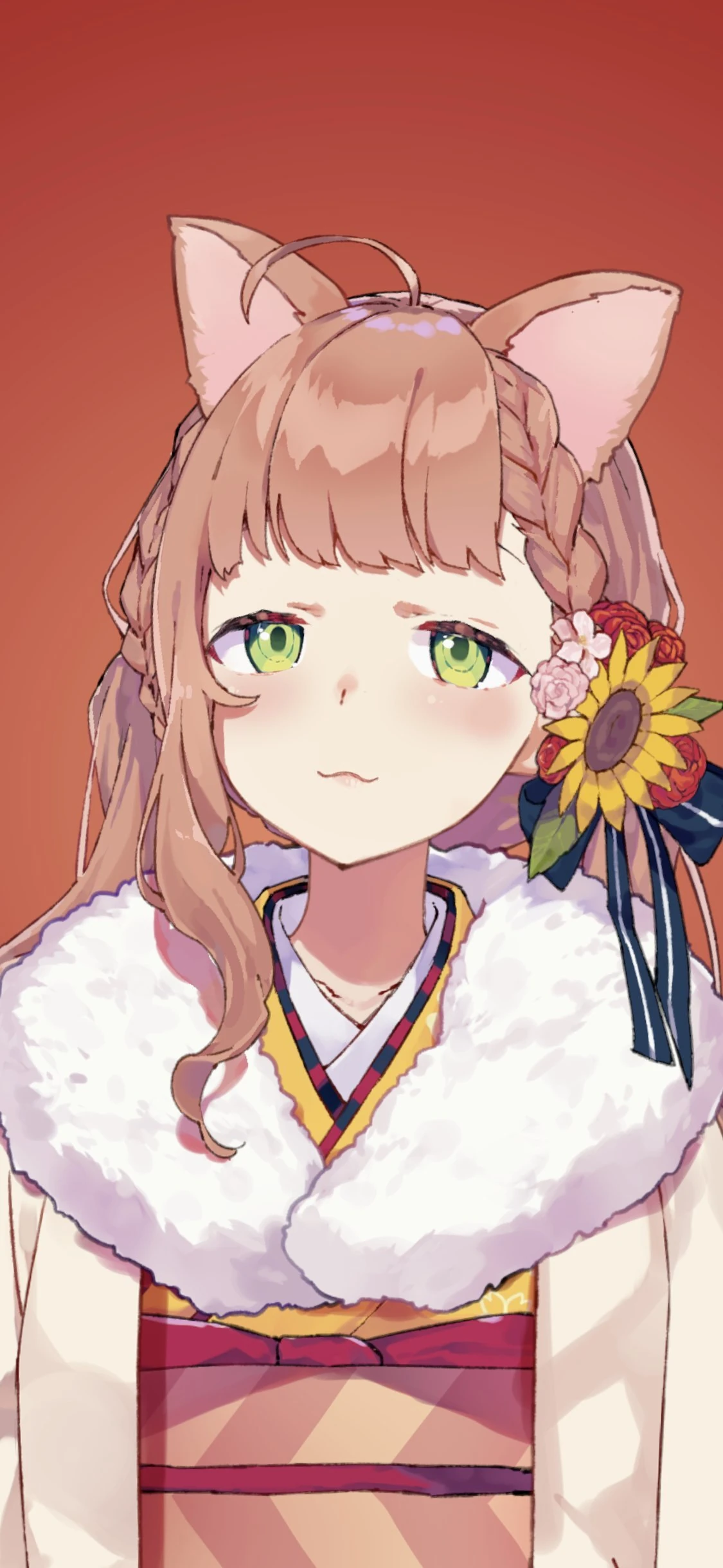 Kimono With Cat Ears