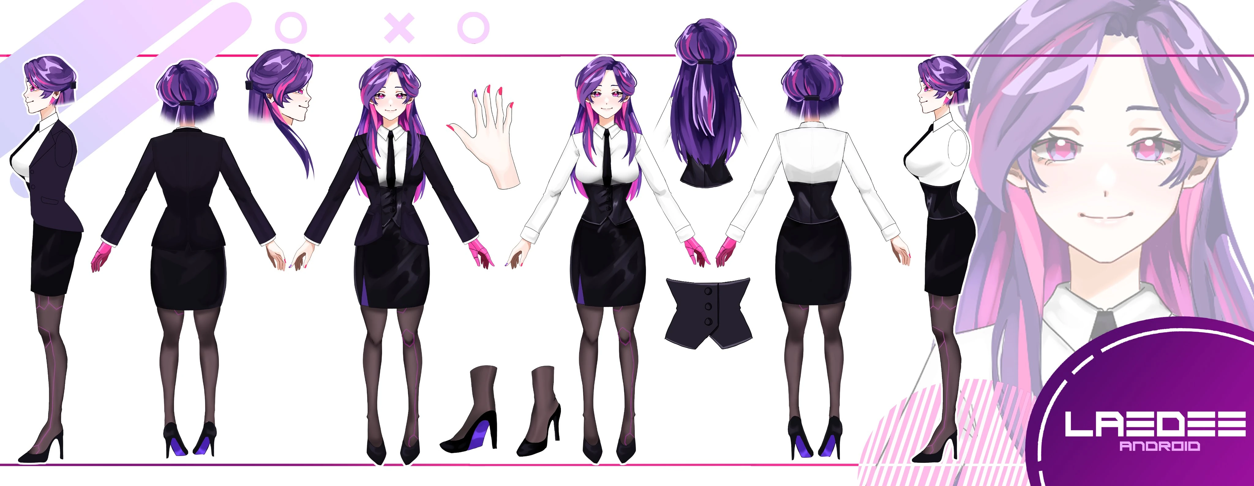 Lae-Dee dress suit reference sheet by Lae-Dee