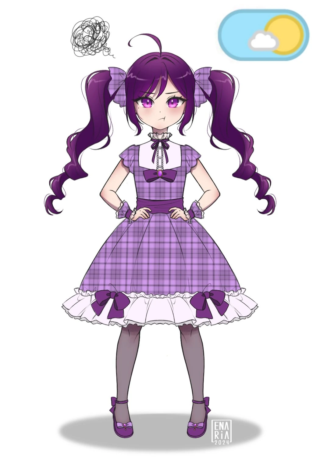 Lolinaria with different tights