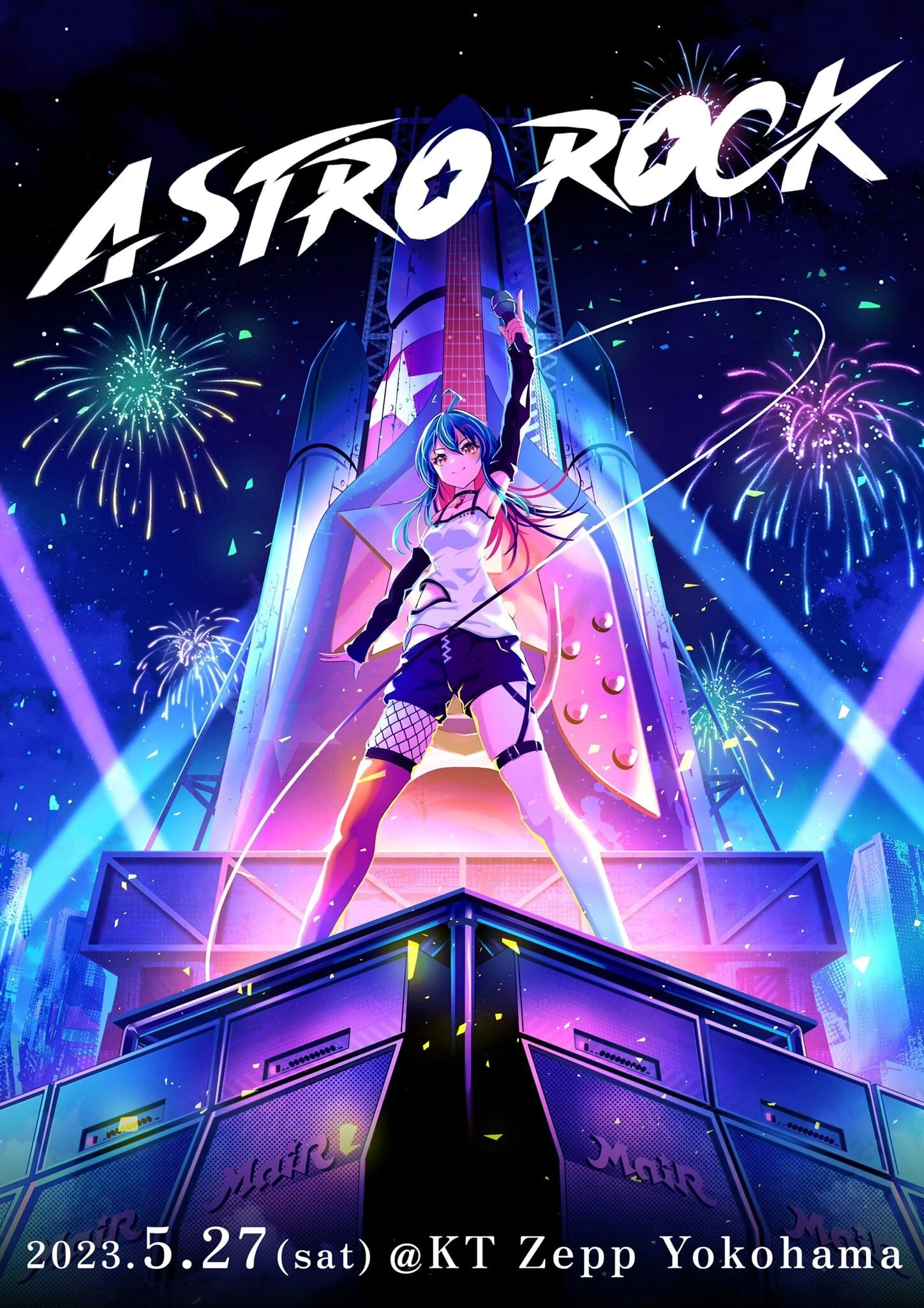 3rd ONE-MAN LIVE「ASTRO ROCK」 Key Visual<br>by BerryVerrine