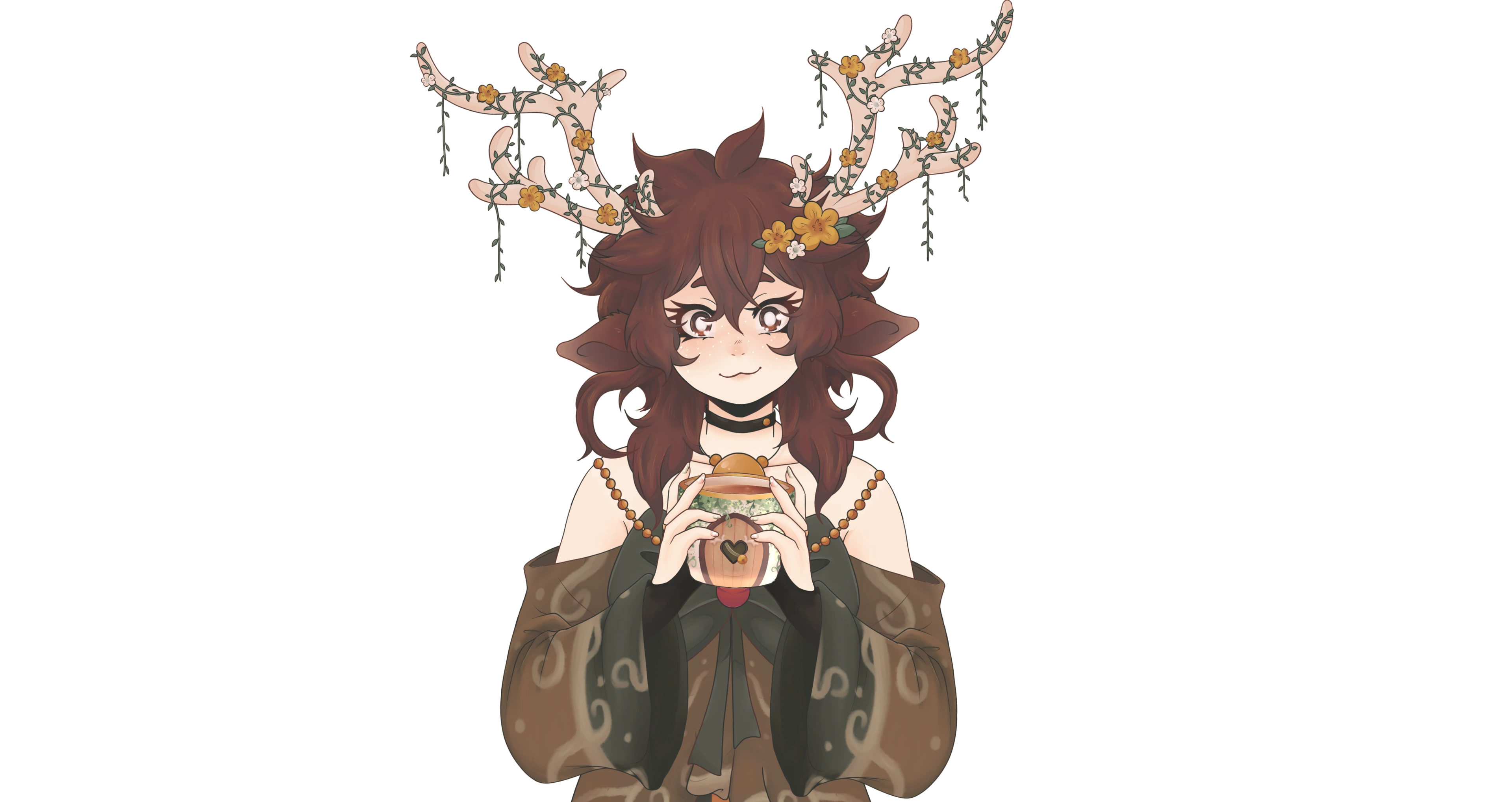 Reine with Mug