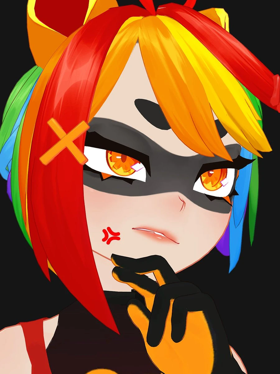 Sporty Snuffy Rainbow Alt Headshot