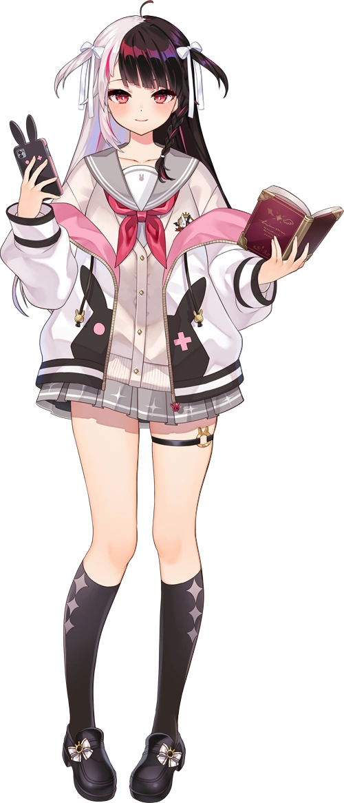 School Uniform With Phone and Book