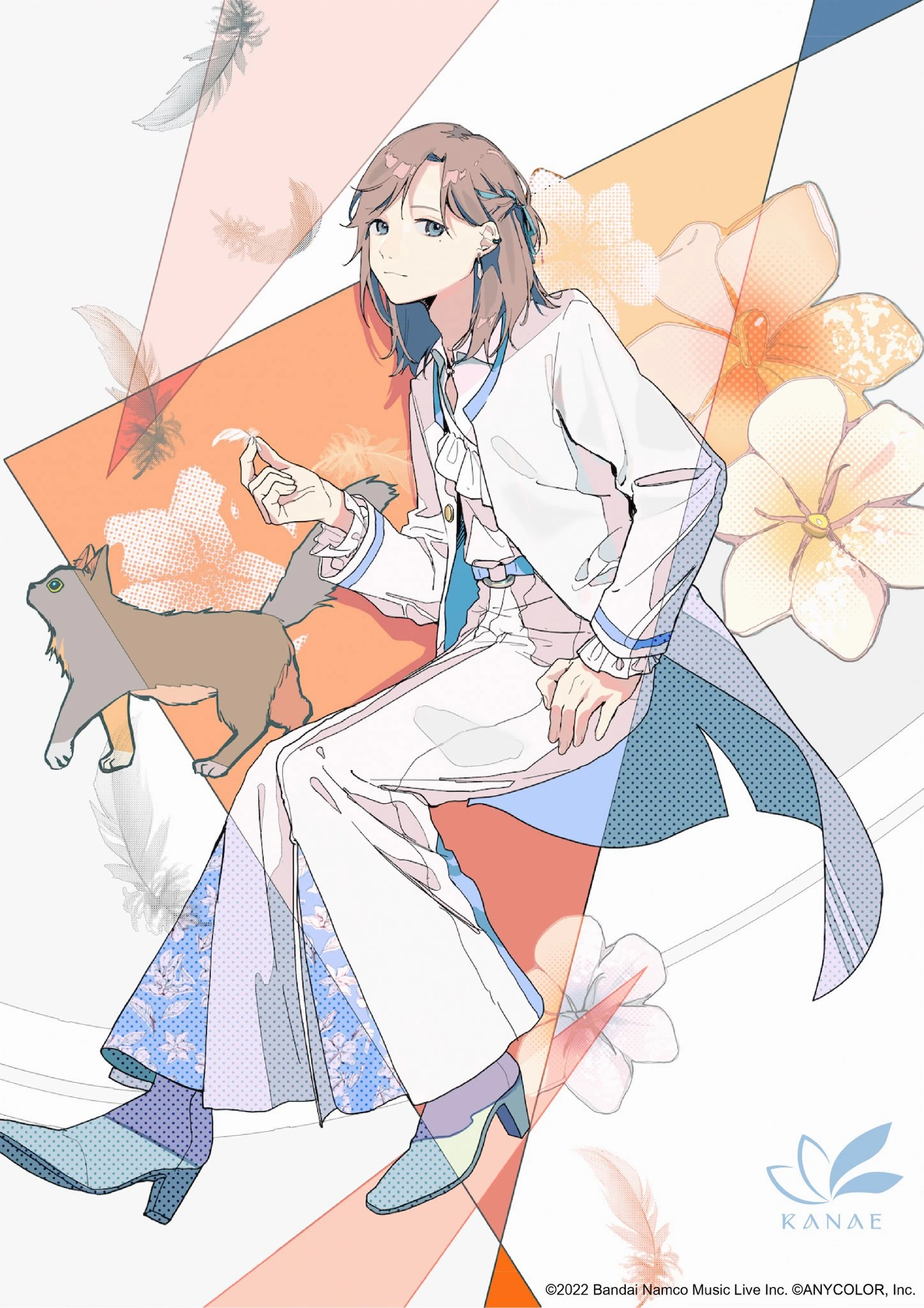 1st Mini Album "flores" Illustration by YANAGISUE
