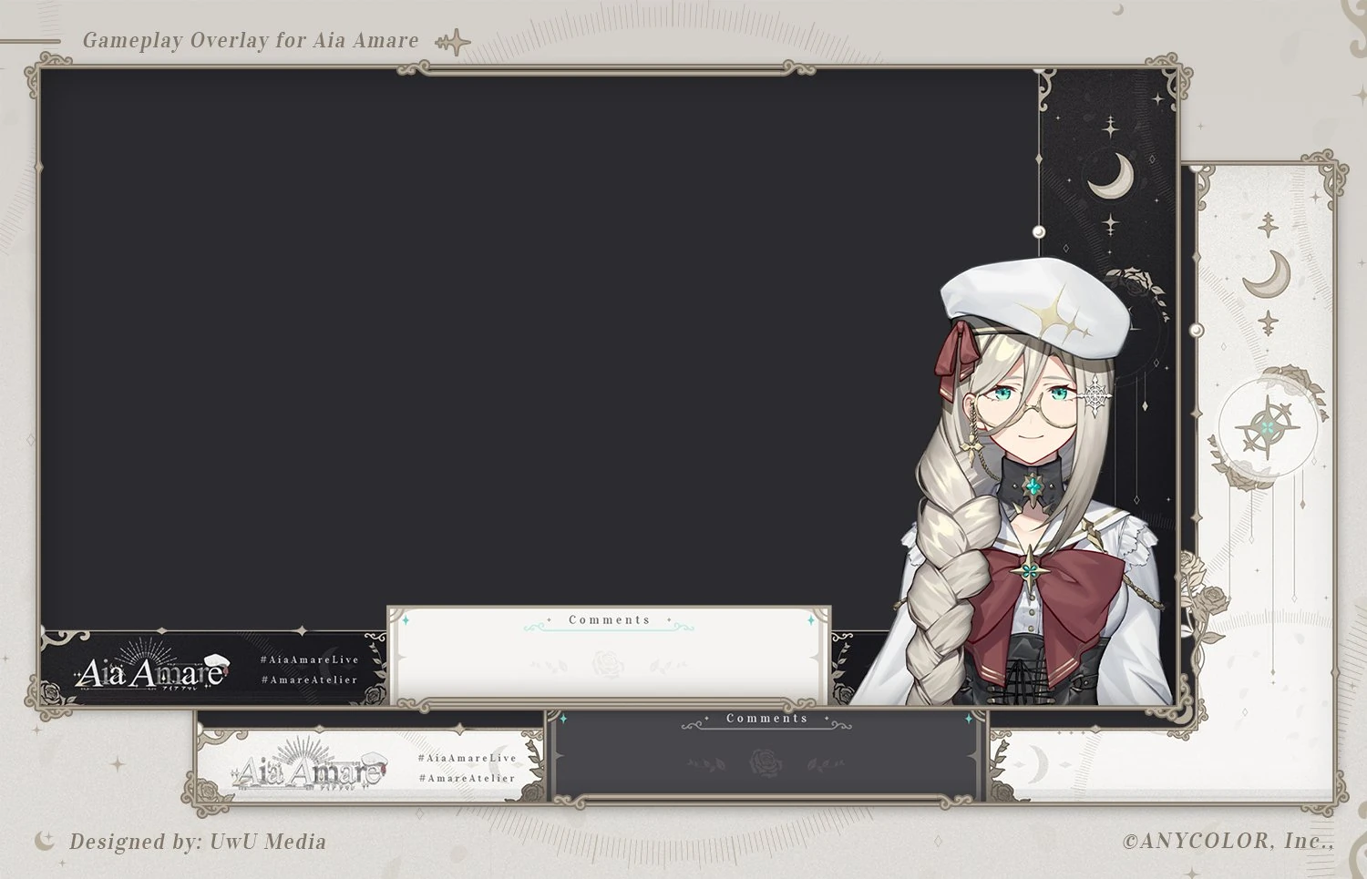 Stream Overlay<br>by UWU MEDIA