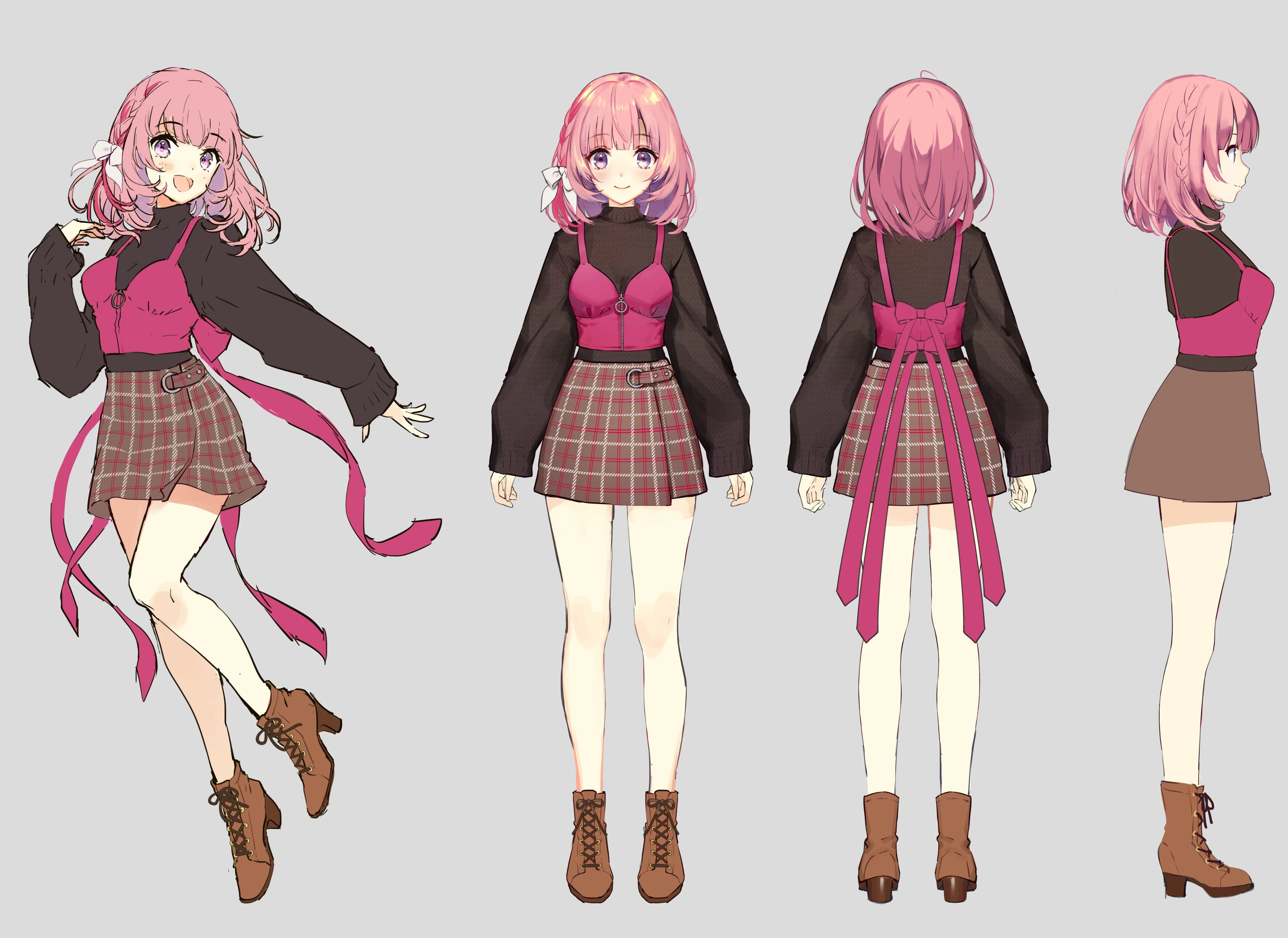 First 2D Costume Concept Illustration