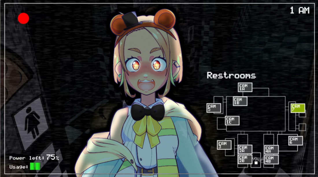 Echo FNAF Stream Announcement Art