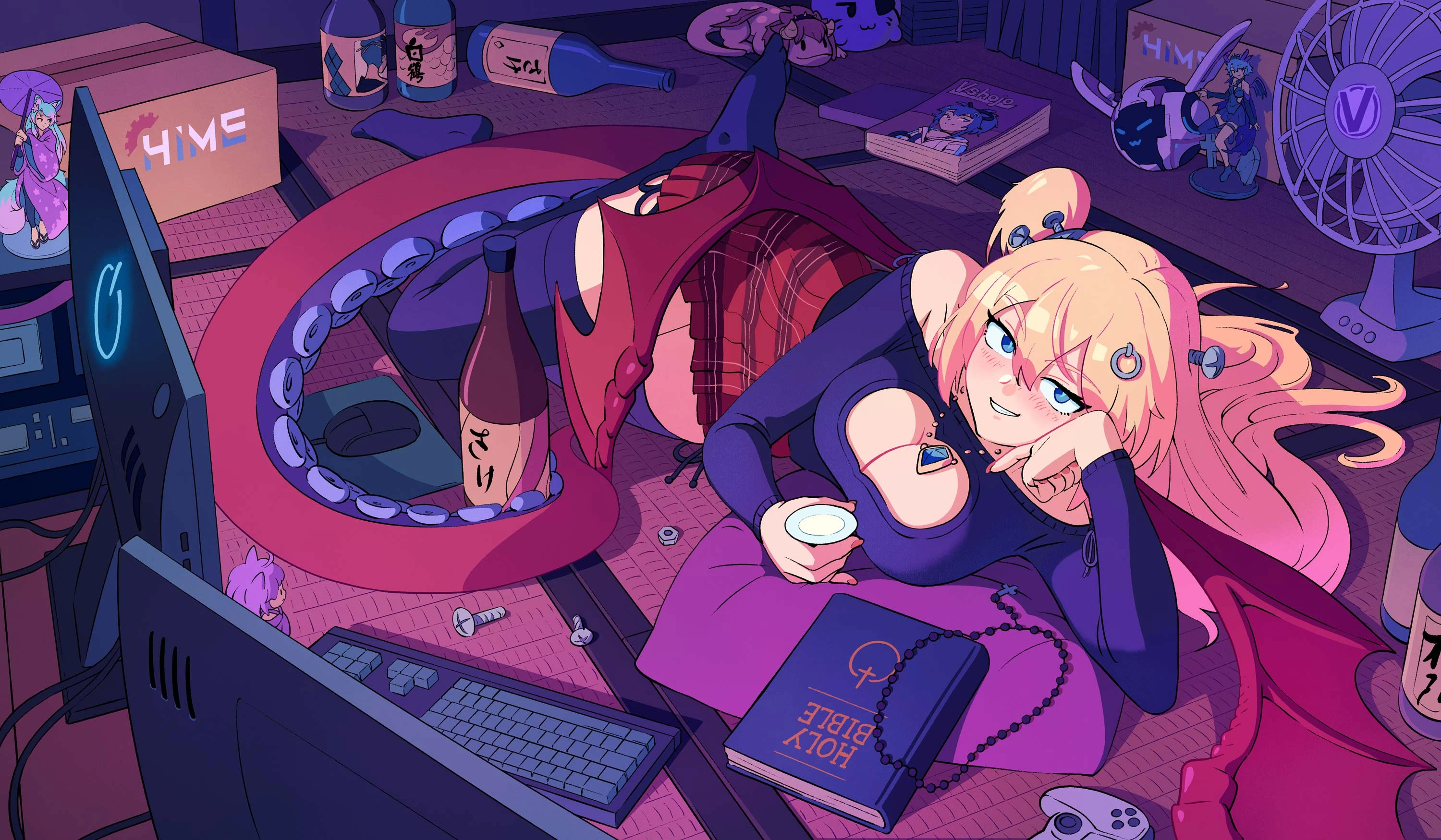 Hime Hajime- STREAM SETUP Poster by Taijuey