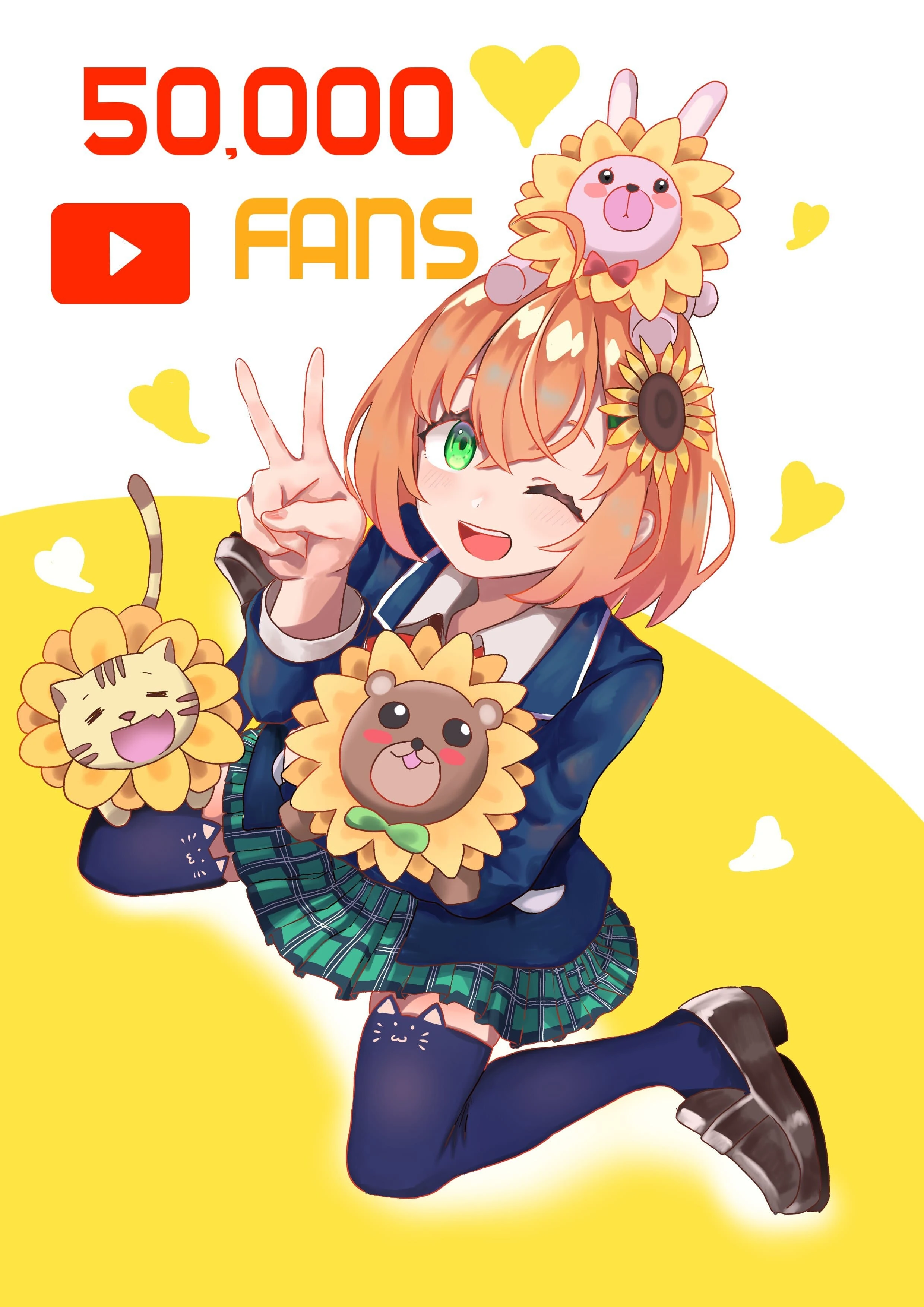 50,000 Subscribers Illustration<br>by Soranaki