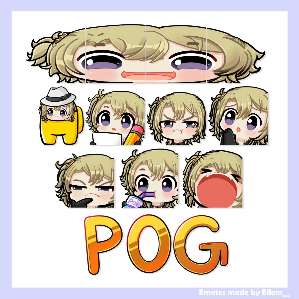 More Membership Emotes by Ellen