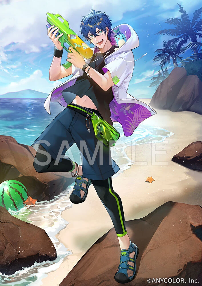 NIJISANJI SUMMER COLLECTION 2023 Illustration<br>by RIZ3