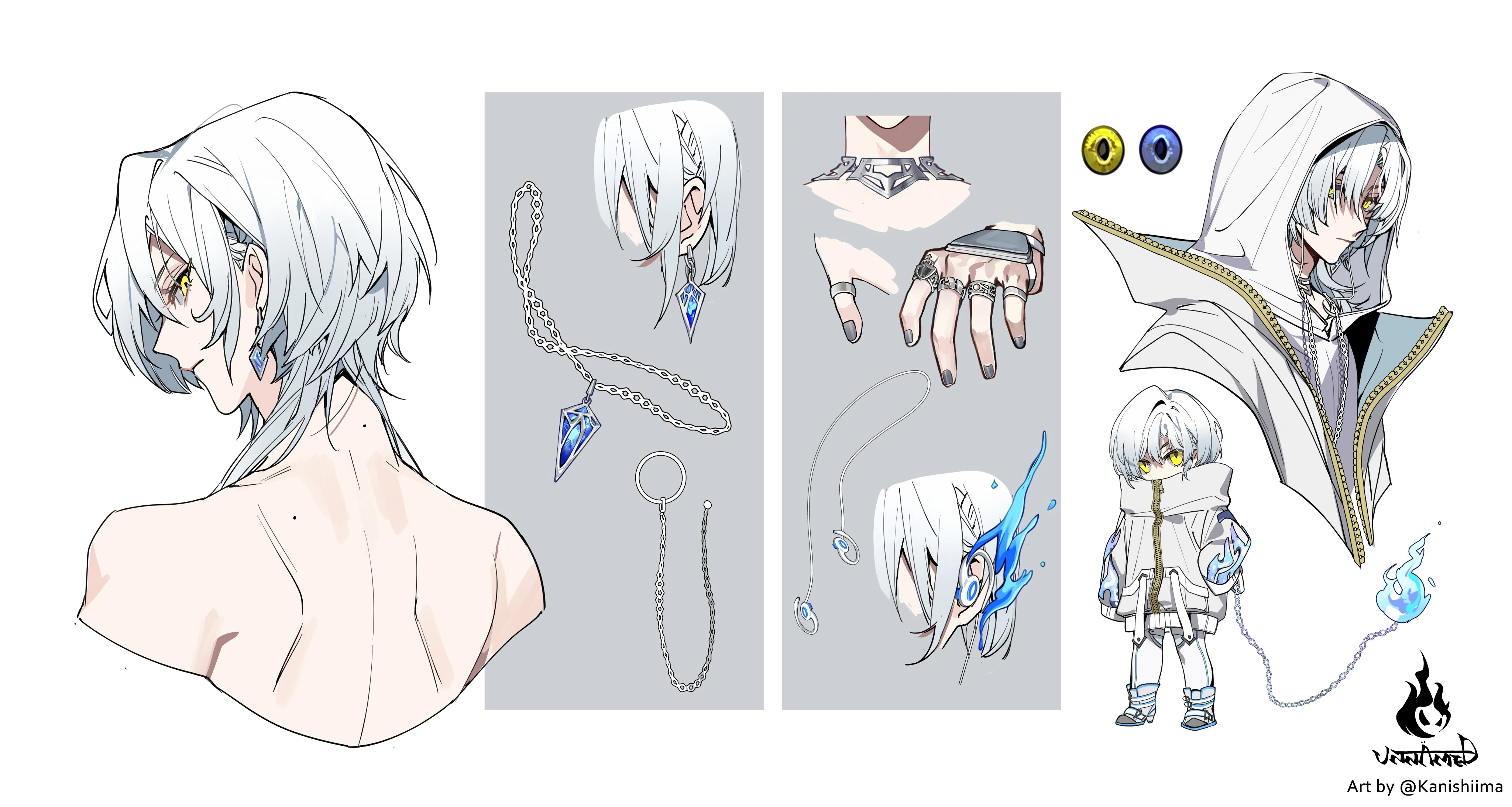 Accessories Reference Sheet by Kanishiima
