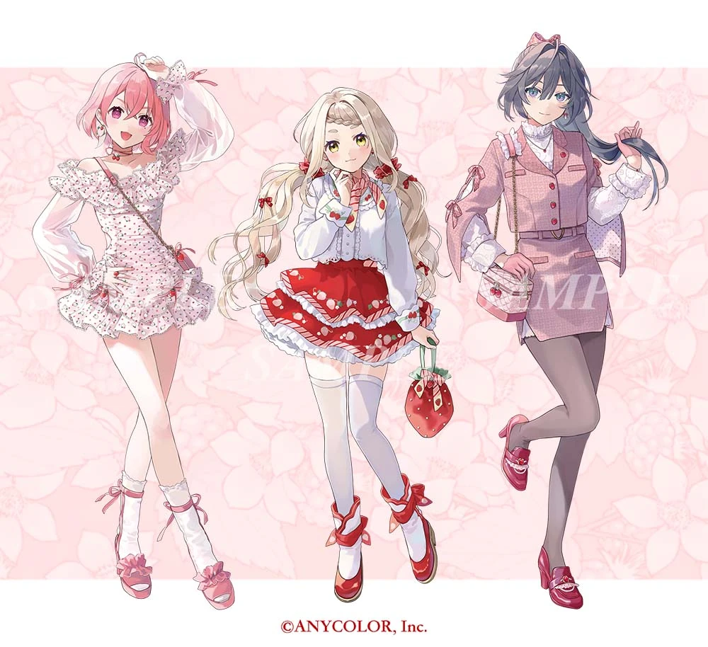 Strawberry Mania Merch Illustration by Mof