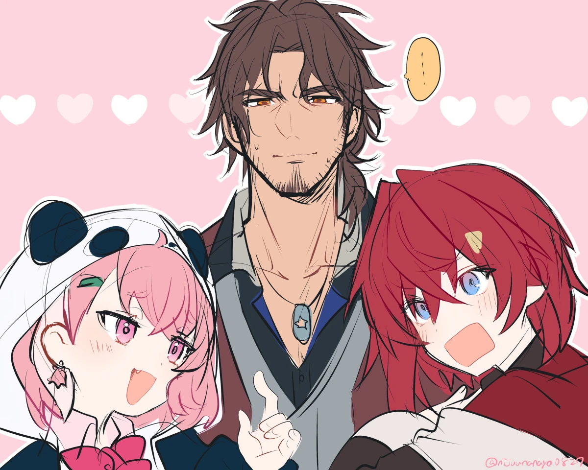DarePanda and Ange Katrina by Ninahachi