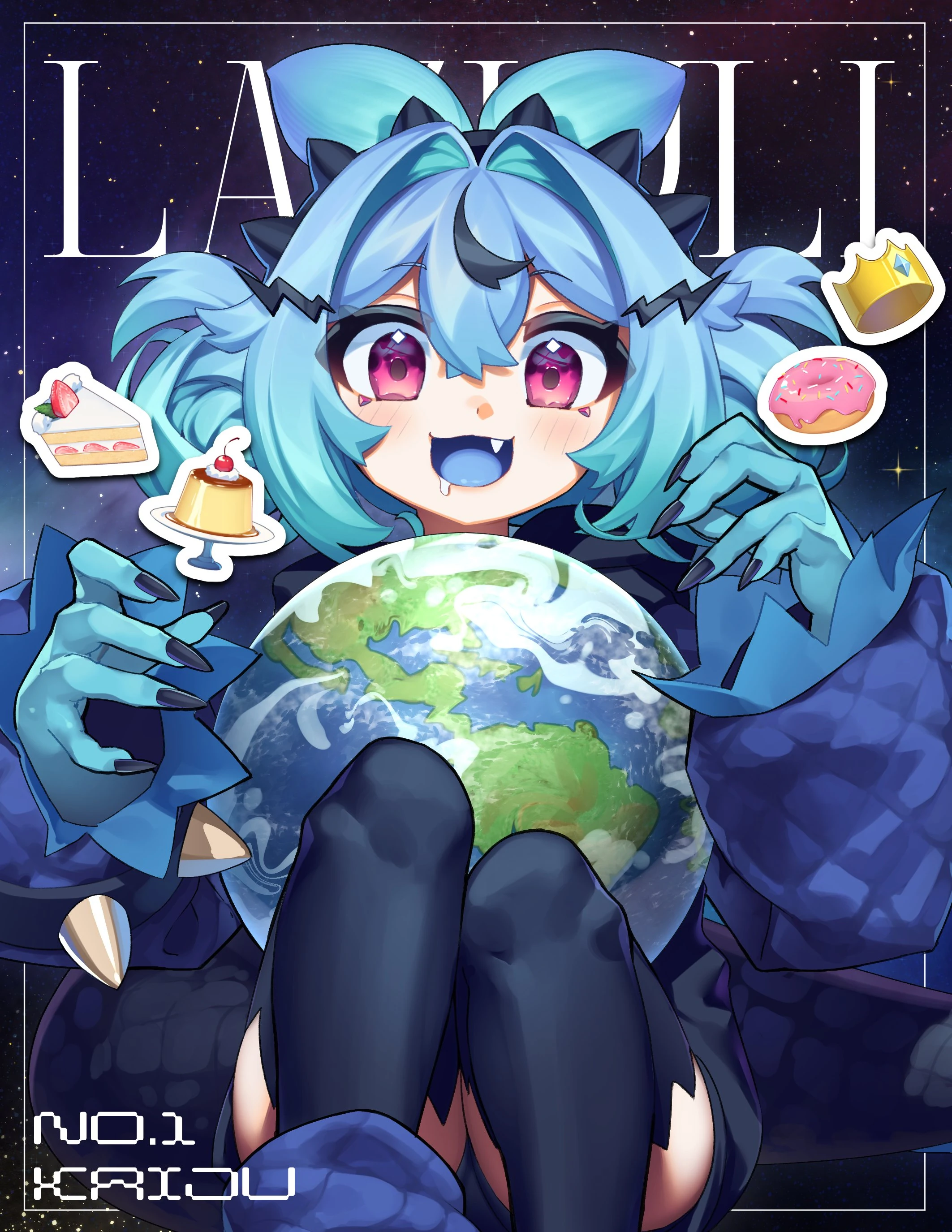 World is Mine Illustration<br>by King Pinna