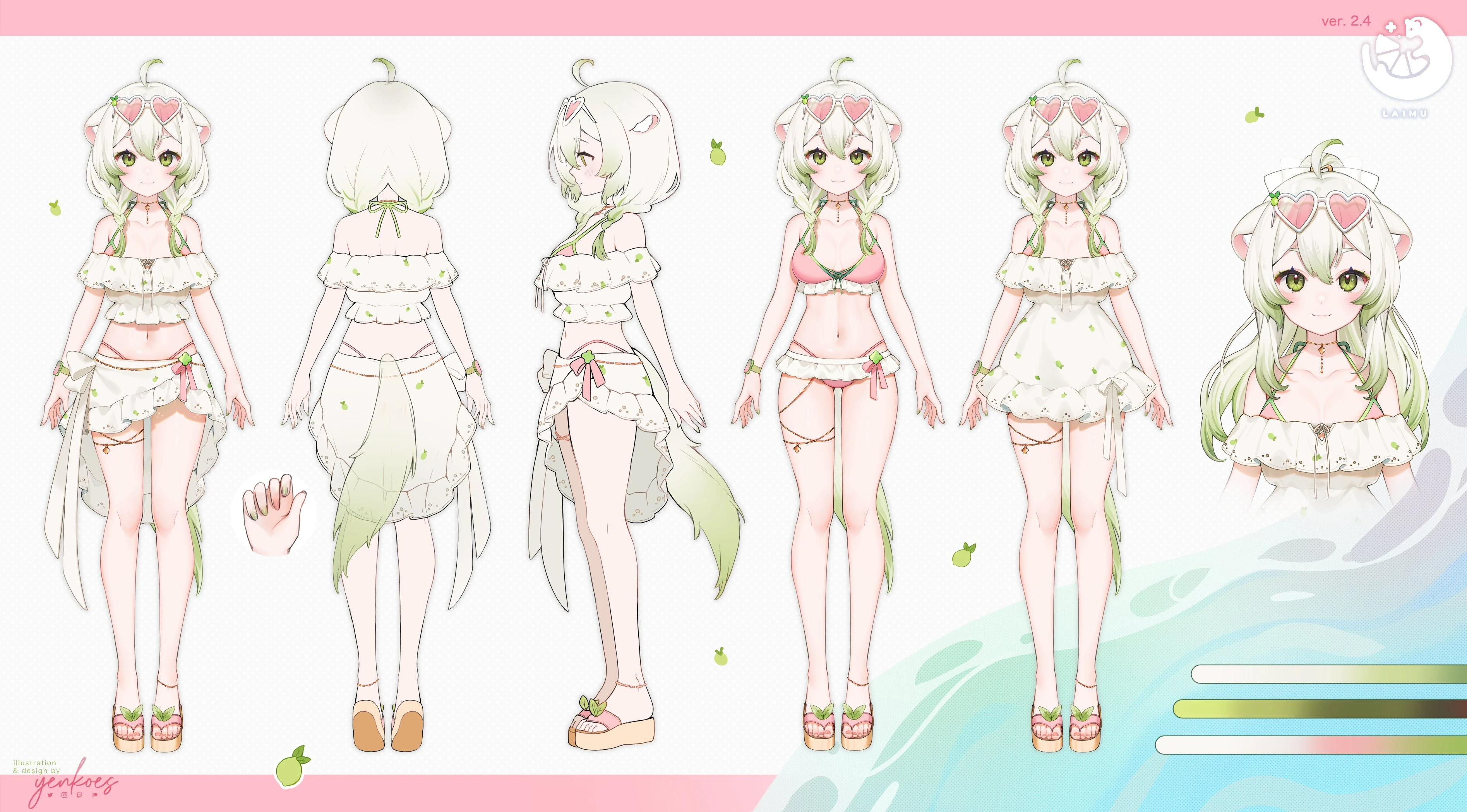 Summer Outfit Reference Sheet