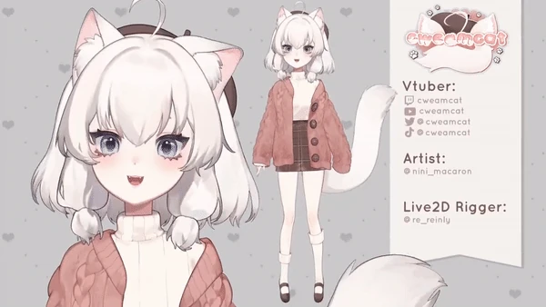 Milk 2.0 model<br>beret outfit