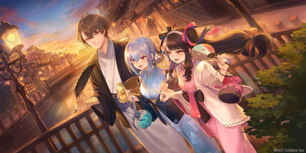 2nd NIJISANJI DMM Scratch Illustration<br>by Mashu