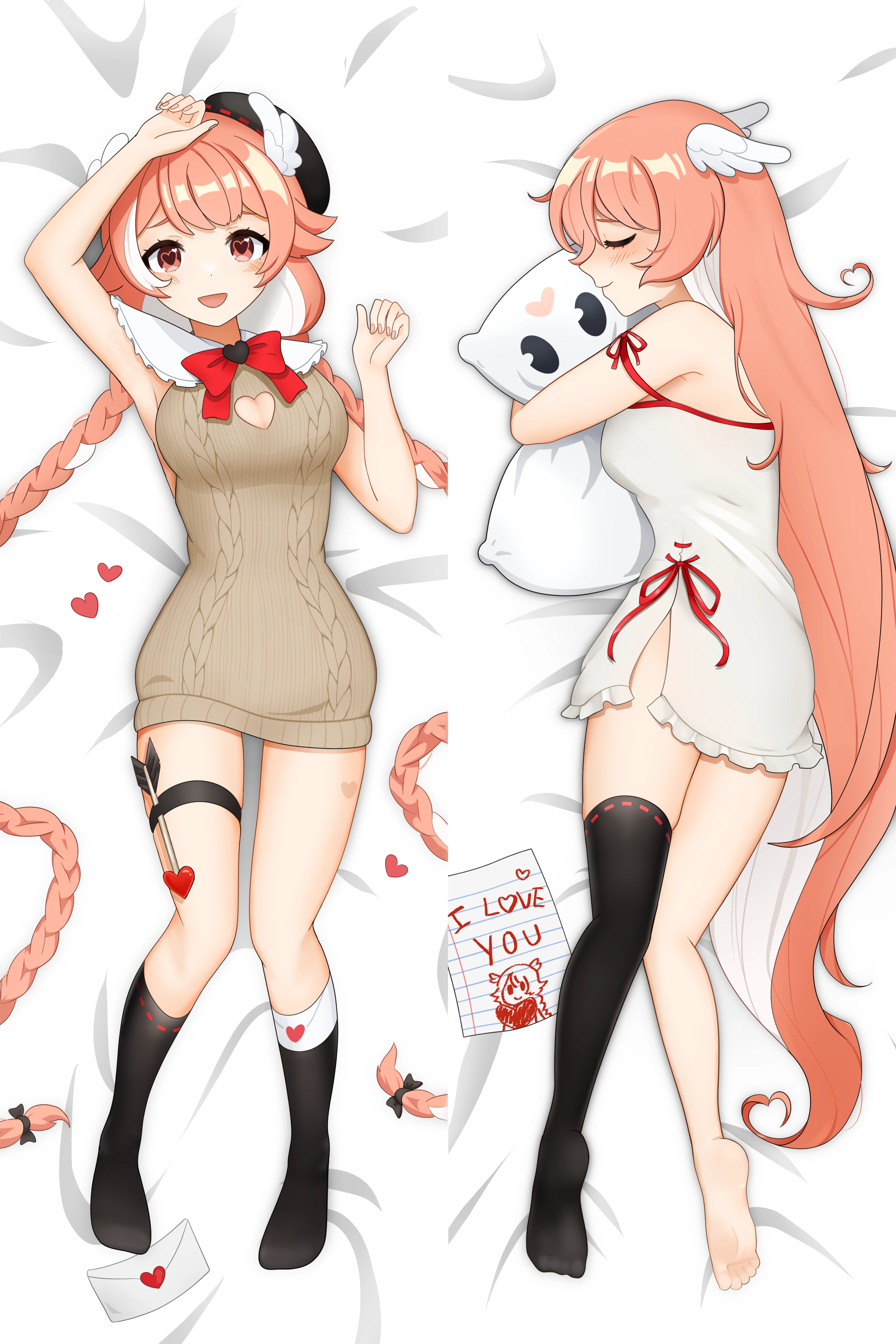 Body Pillow Illustration<br>(illustration by PillowDear)