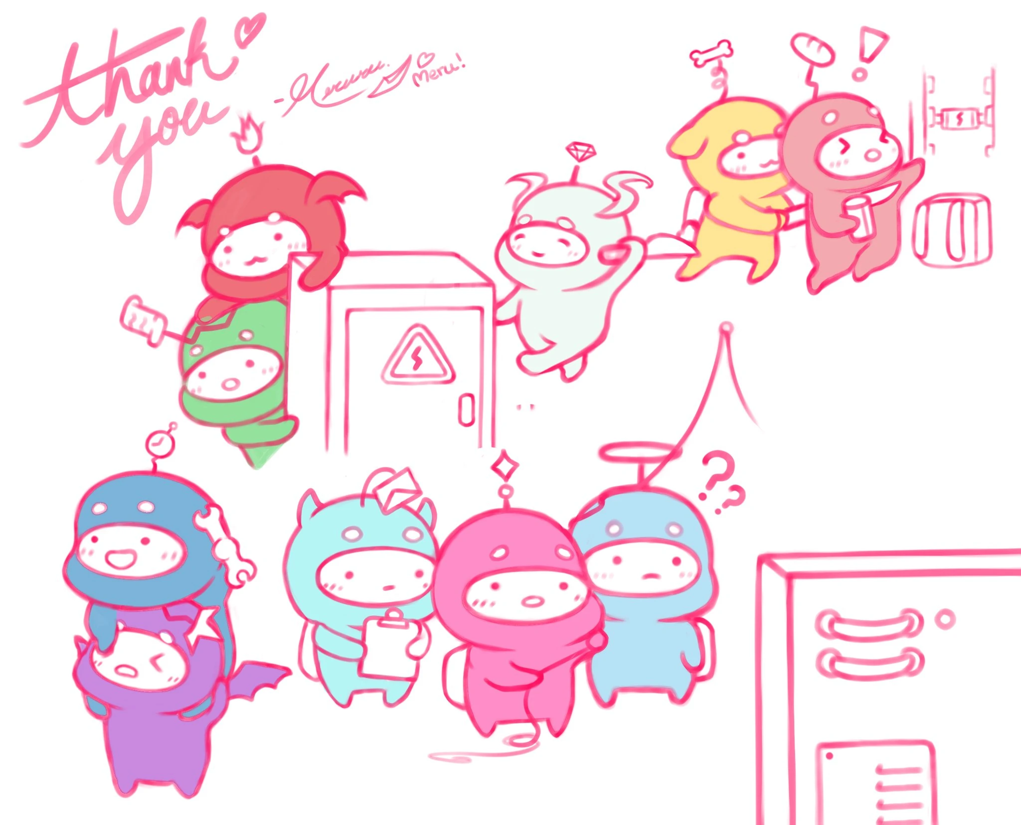 Purin, TsunQuest x PRISM Project Gen 1, 2 by Meru