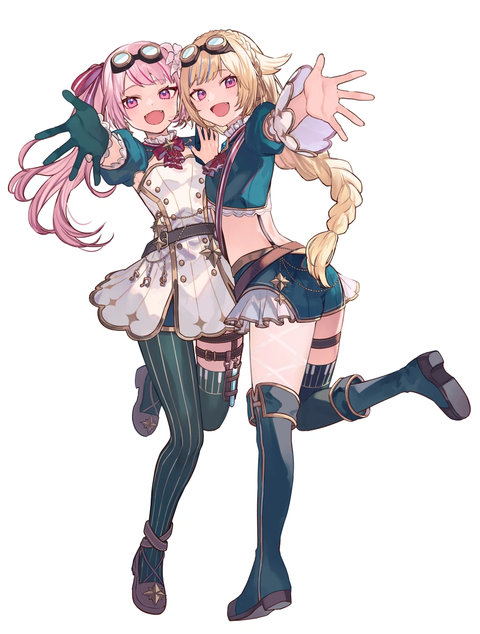HIMEHINA 4th Anniversary Full Body Illustration<br>by [https://twitter.com/haru_sugar02/status/1508768434426990600 Shugao]