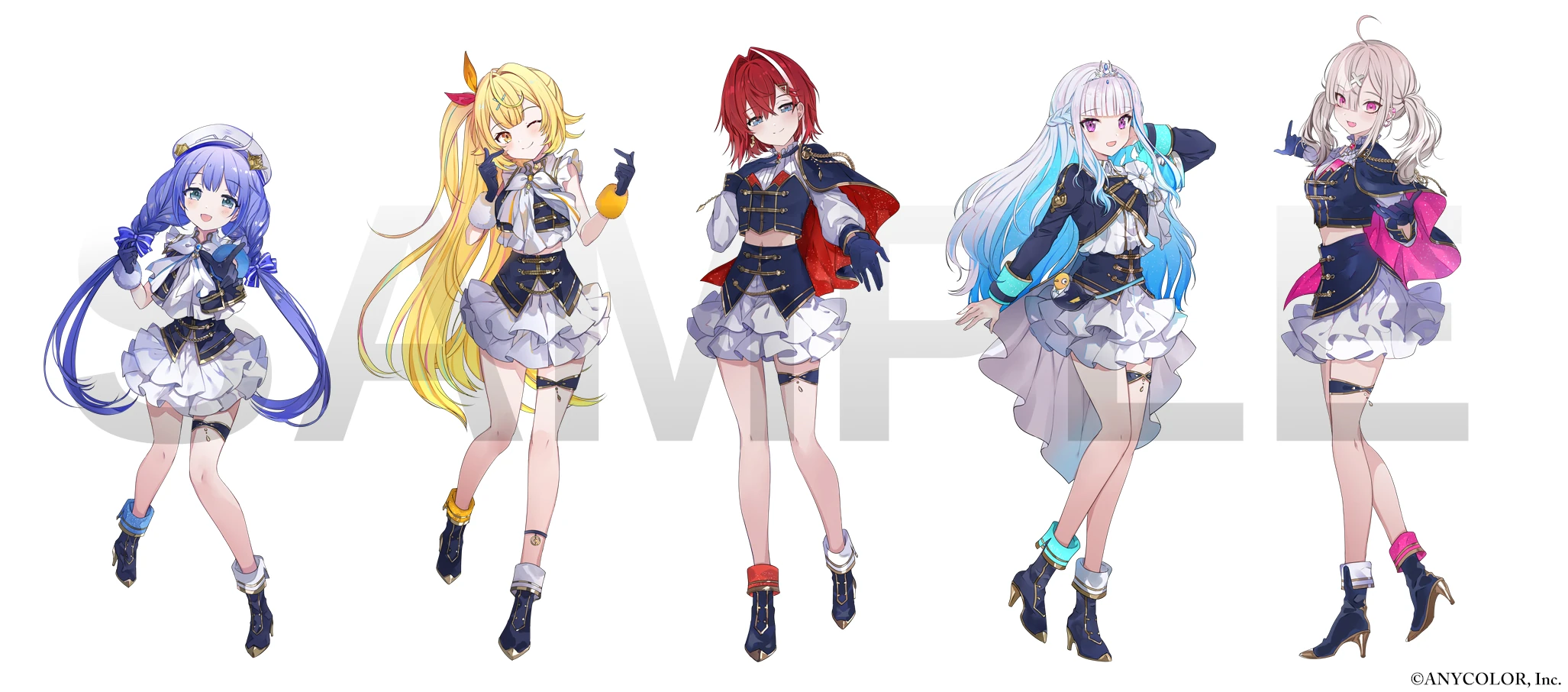 NIJISANJI 5th Anniversary Illustration by Suou