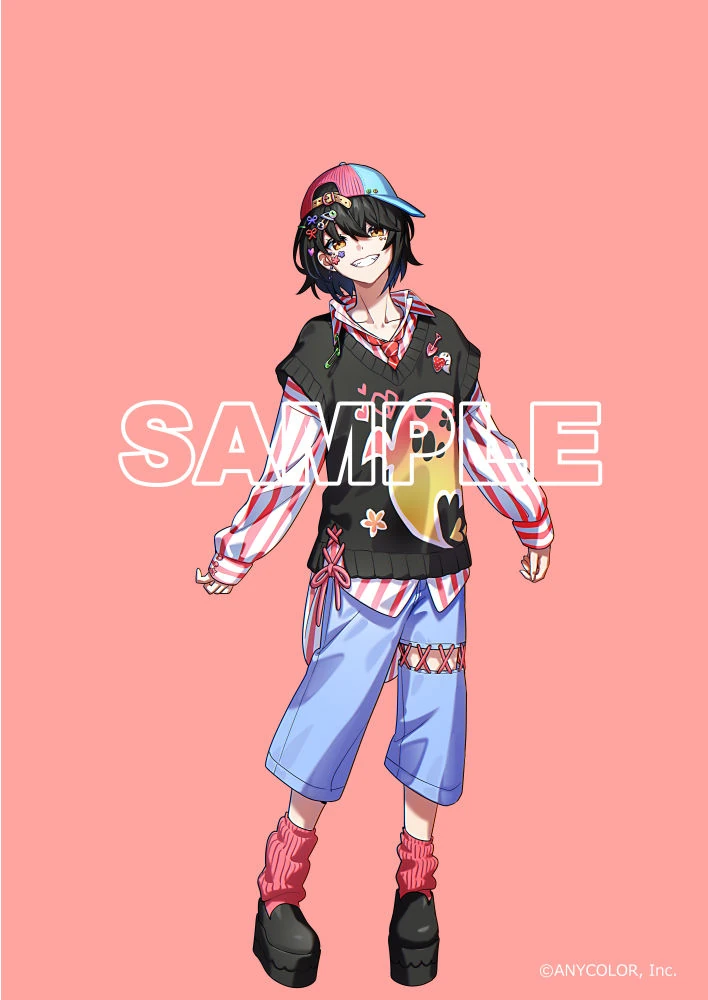 NIJISANJI Decora Mode Goods Illustration by Inooka