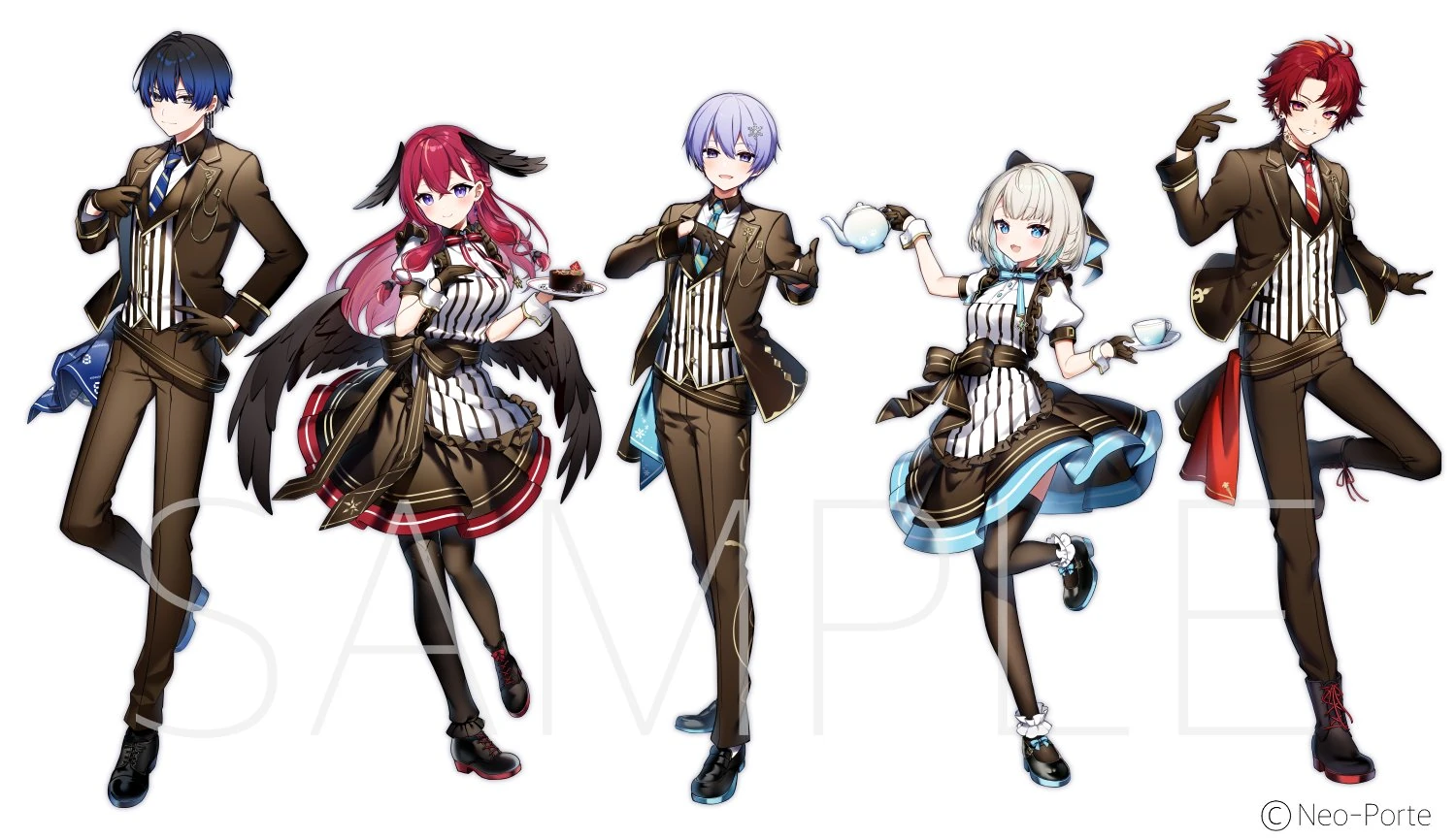 Neo-Porte × SWEETS PARADISE Illustration by [https://x.com/Tokunaki_Nozomu/status/1744660022859338127 Tokunaki Nozomu]