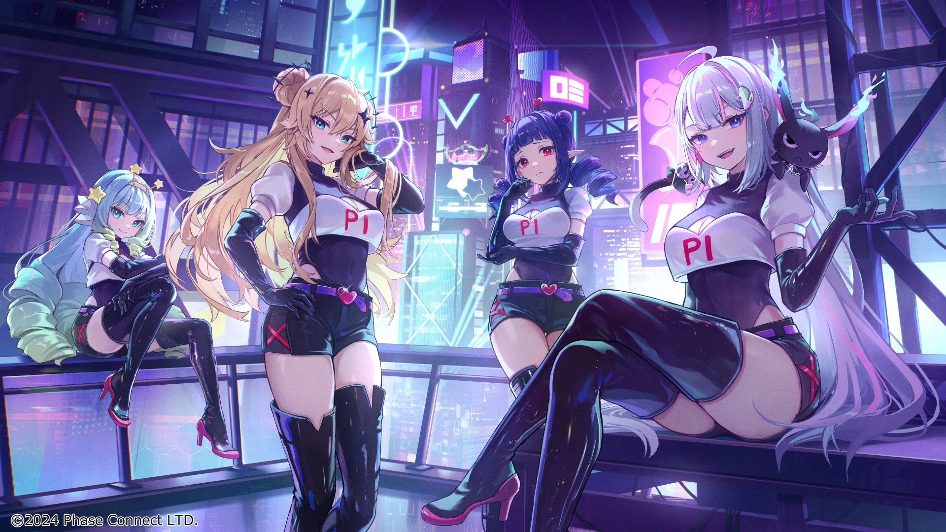 Phase Invaders 1 Year Anniversary Illustration<br>by kyusoukyu