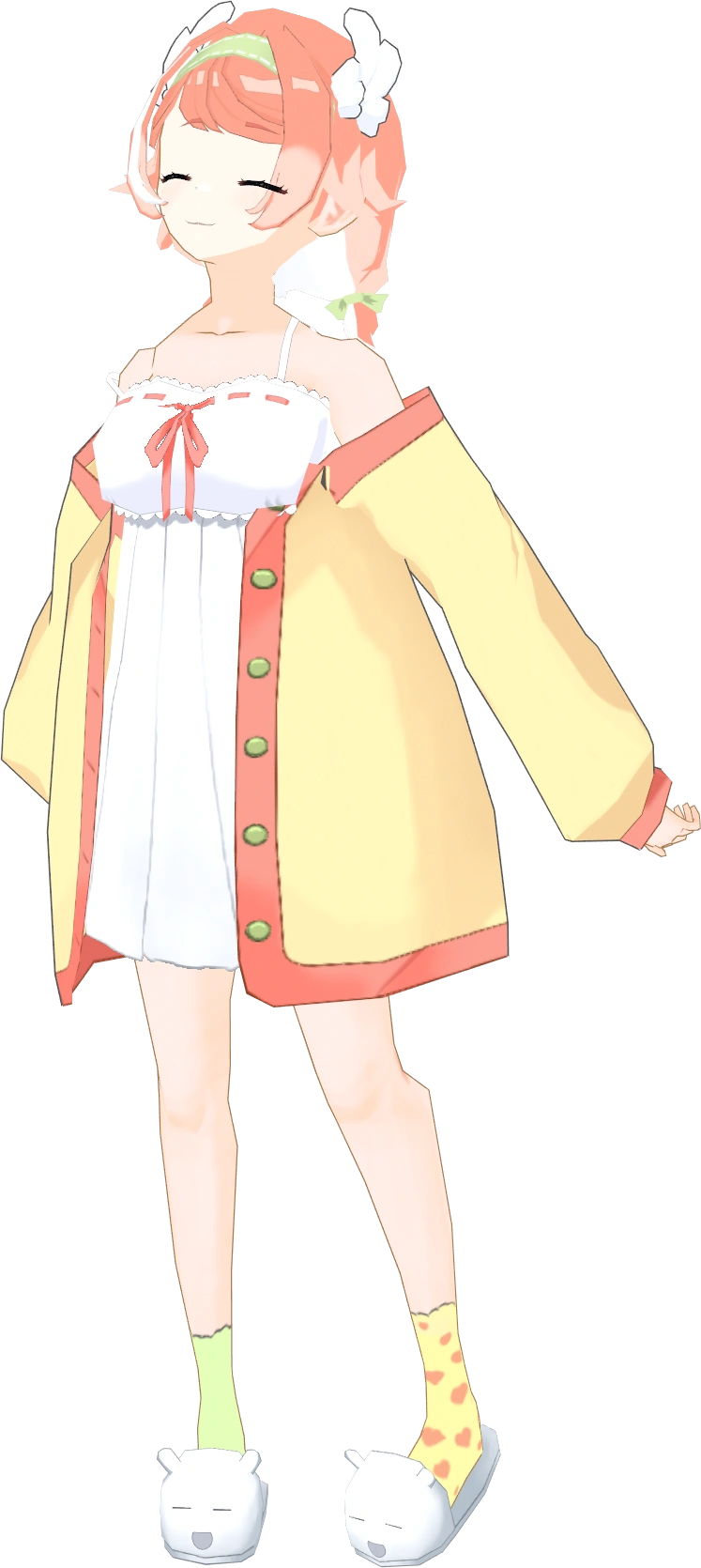 Pajamas Low Poly 3D Model<br>(modelled by Alice Re)